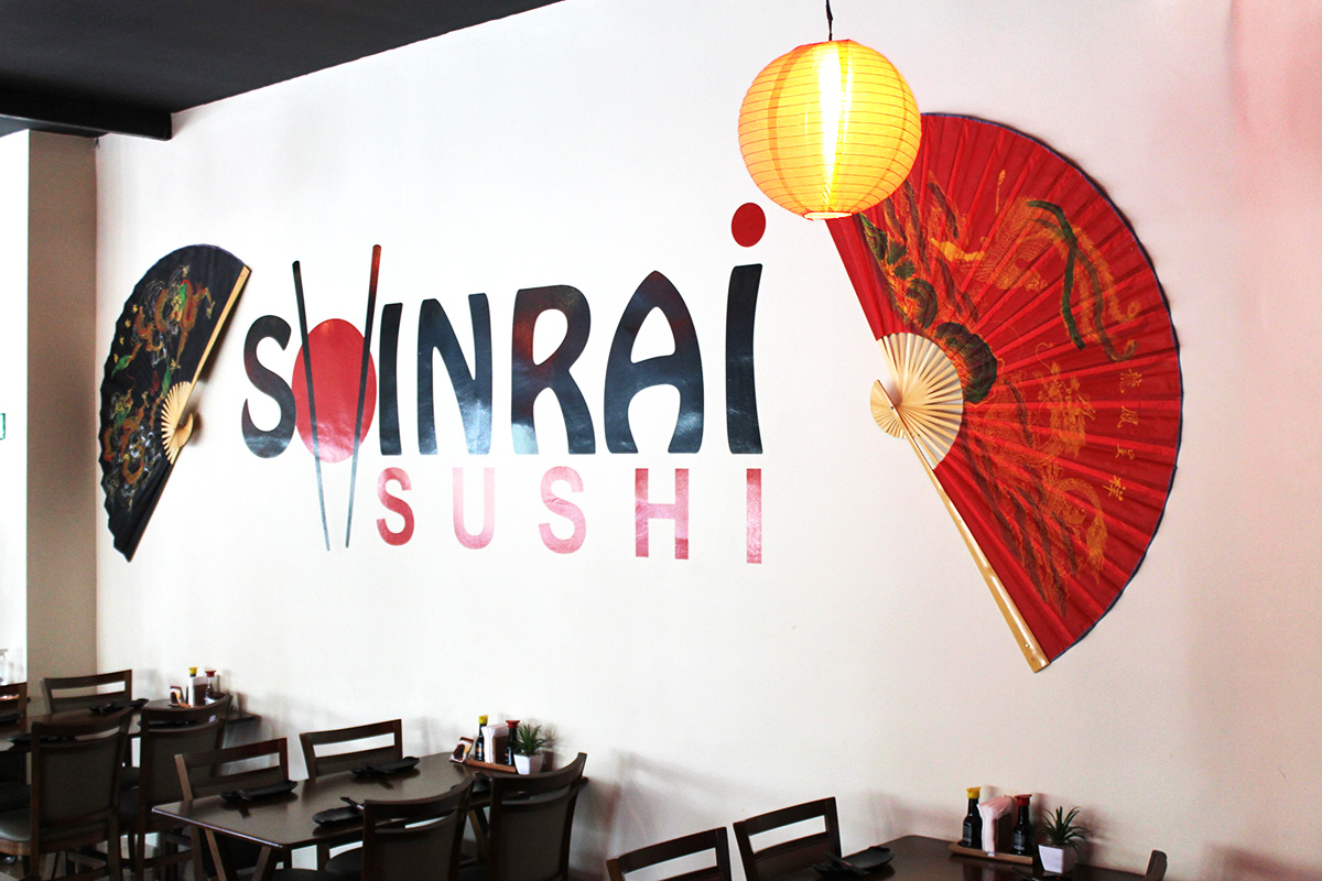 Foto ambiente interno do Restaurante Japonês Shinrai Sushi